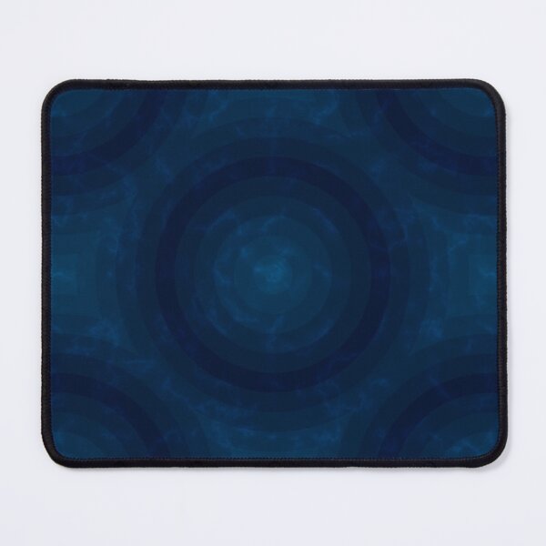 Item preview, Dark Shades of Prussian Blue Marble Circle designed and sold by PatternSalad.