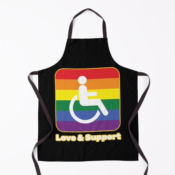Item preview, Love and support rainbow wheelchair designed and sold by EllianhPi.