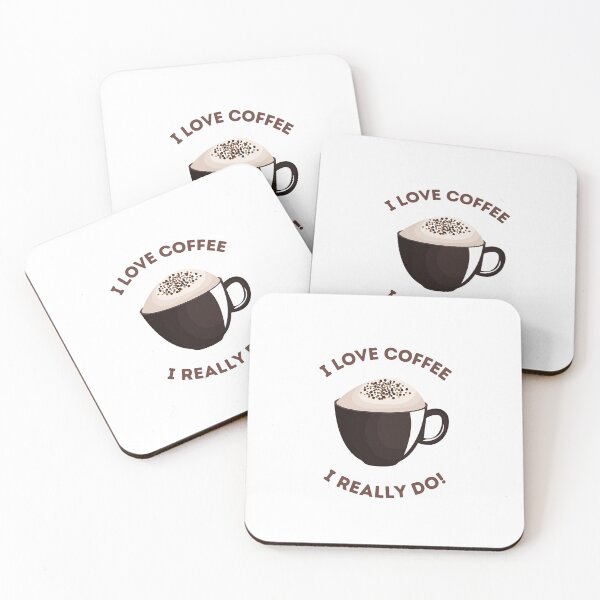 Item preview, i love coffee i really do! designed and sold by MEILEY-Shop.