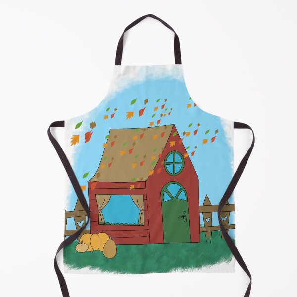 Item preview, Autumn playhouse blowing the leaves designed and sold by AlpacaSparkles.