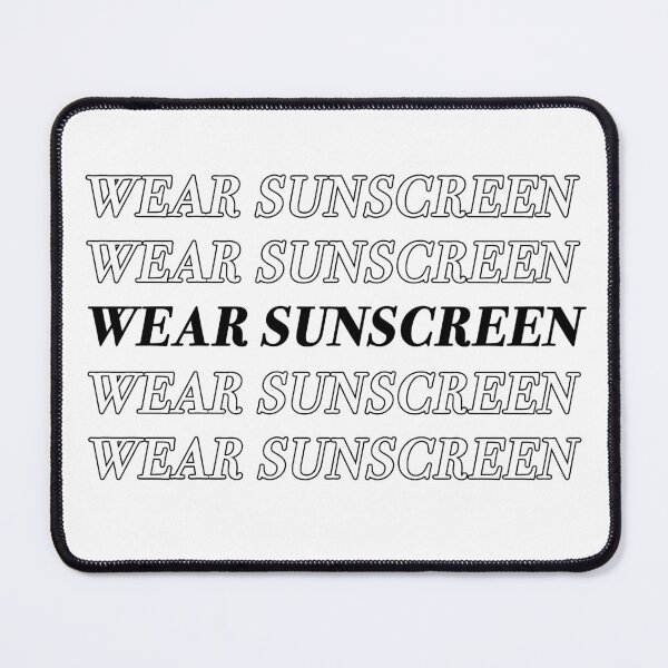 Item preview, Wear Sunscreen designed and sold by palmea1.