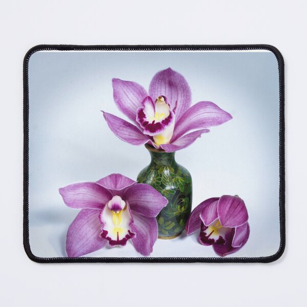 Item preview, Pretty pink Cymbidium Orchid in a Vase. designed and sold by sunnypicsoz.