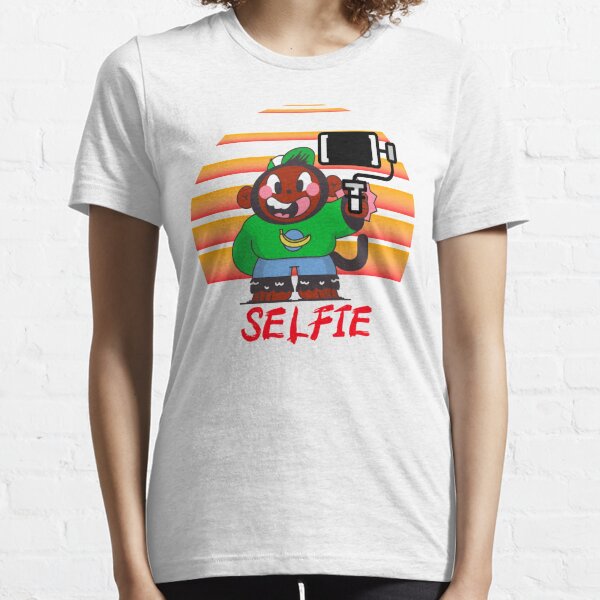 Funny Monkey Selfie Essential T-Shirt