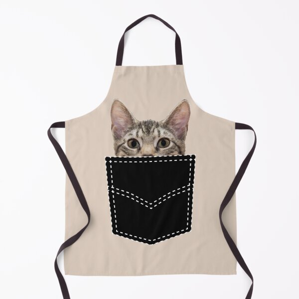 Item preview, Cat in pocket - Cat in the pocket - Funny cats designed and sold by Alice-Elgawi.