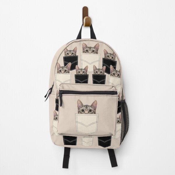 Item preview, Cat in pocket - Cat in the pocket - Funny cats designed and sold by Alice-Elgawi.