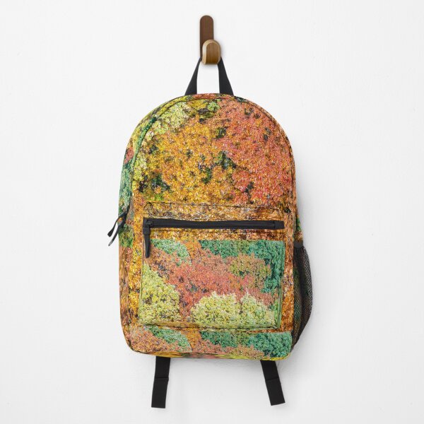 Item preview, Aerial top down landscape of beautiful colorful autumn forest designed and sold by Lukasz Szczepanski.