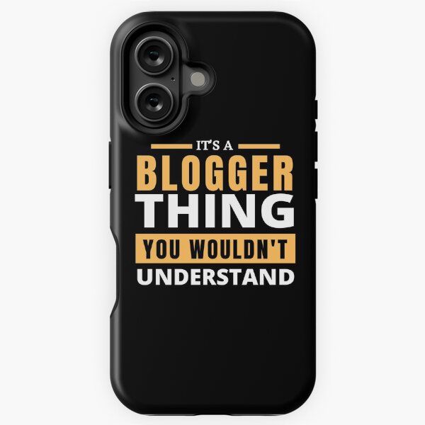 Vista previa del artículo con la obra «Blogger», diseñado y vendido por T-shirtgallery.
