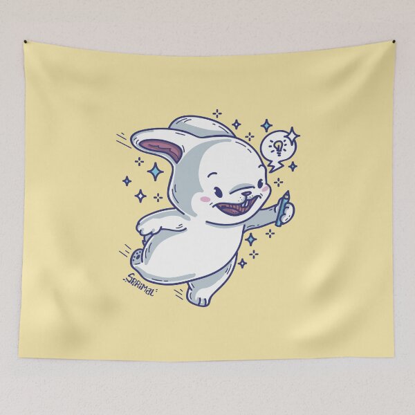 Item preview, Cute bunny rabbit with spark of idea designed and sold by SPIRIMAL.