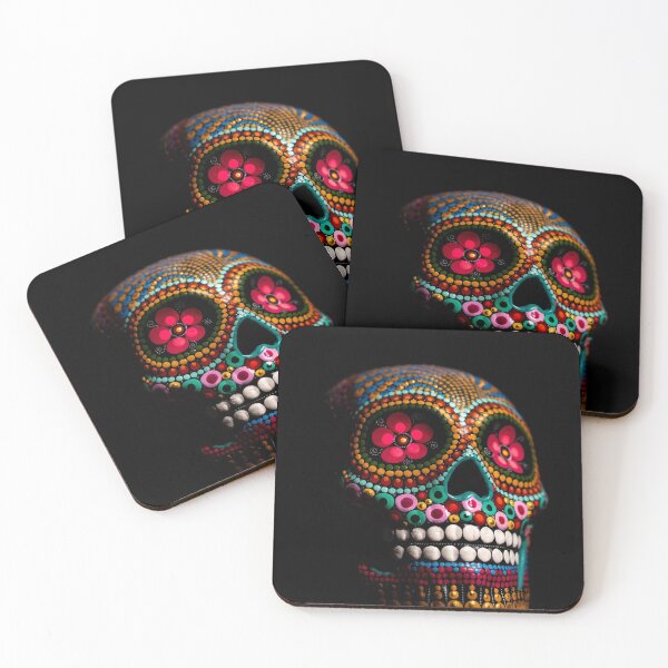 Item preview, colorful scull designed and sold by LifelineStore.