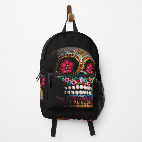Item preview, colorful scull designed and sold by LifelineStore.