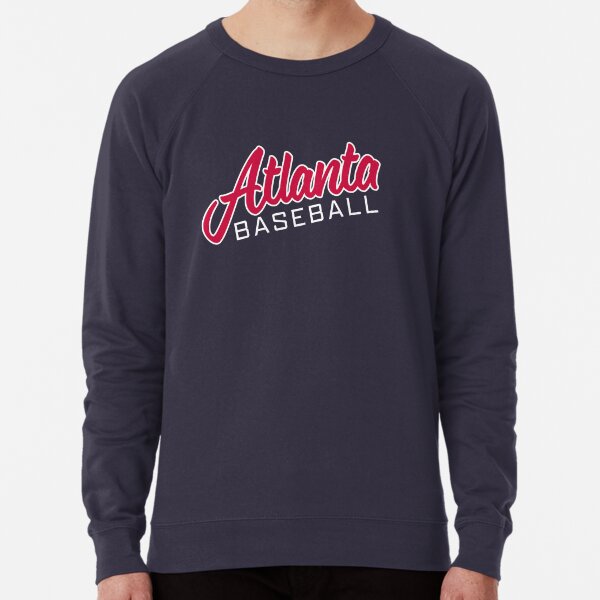 atlanta baseball sweatshirt