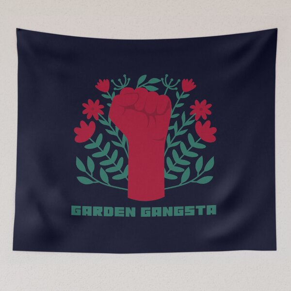 Item preview, Garden Gangsta. Cool Gardening designed and sold by Rebel-Design.