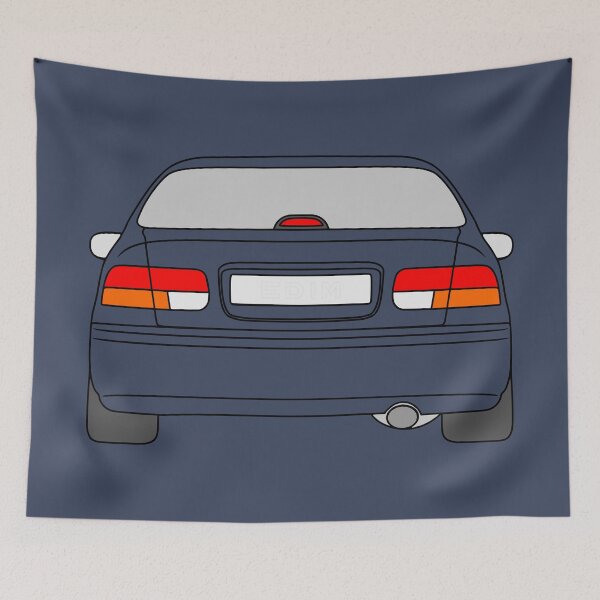Item preview, Honda Civic EK Coupe best T-shirt design designed and sold by EdimDesign.