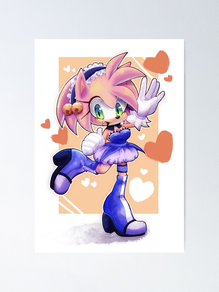 SonAmy Hug Poster for Sale by ozzybae