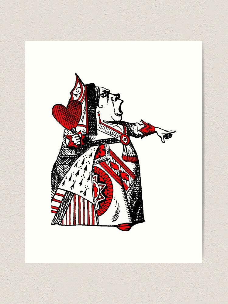 Queen of Hearts Alice in Wonderland I - Red
