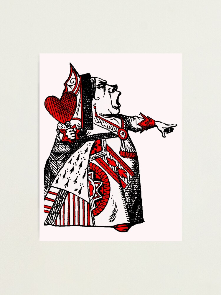 Queen of Hearts Alice in Wonderland I - Red