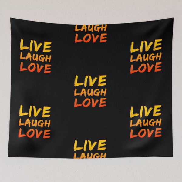 Item preview, Live Laugh Love - Motivational Quote designed and sold by AsmArt-co.