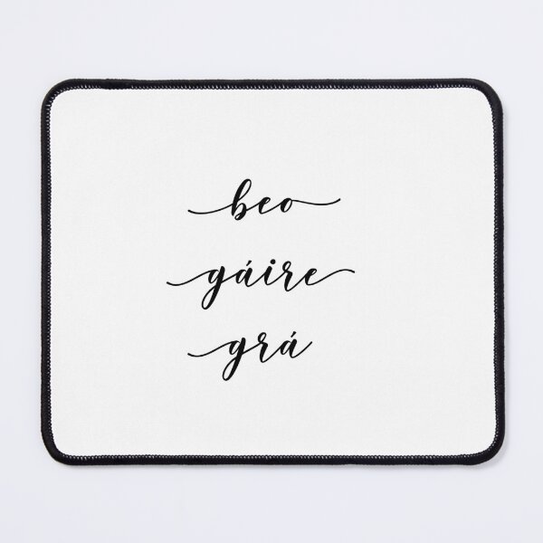 Item preview, beo gáire grá - live laugh love in Irish designed and sold by LoriG2020.