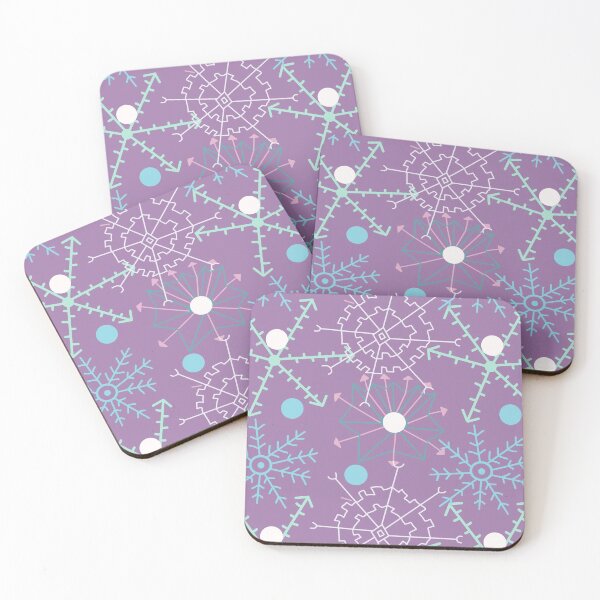 Item preview, Pastel Snowflakes designed and sold by RepeatCandy.