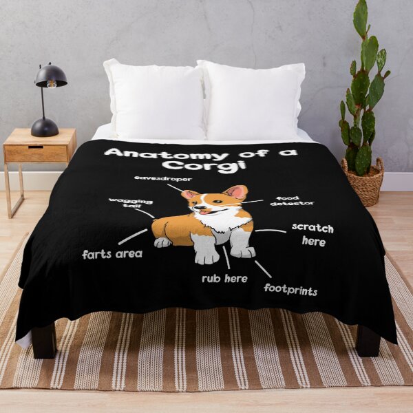 Item preview, Anatomy of a corgi dog gift dog owner corgi designed and sold by Lenny Stahl.