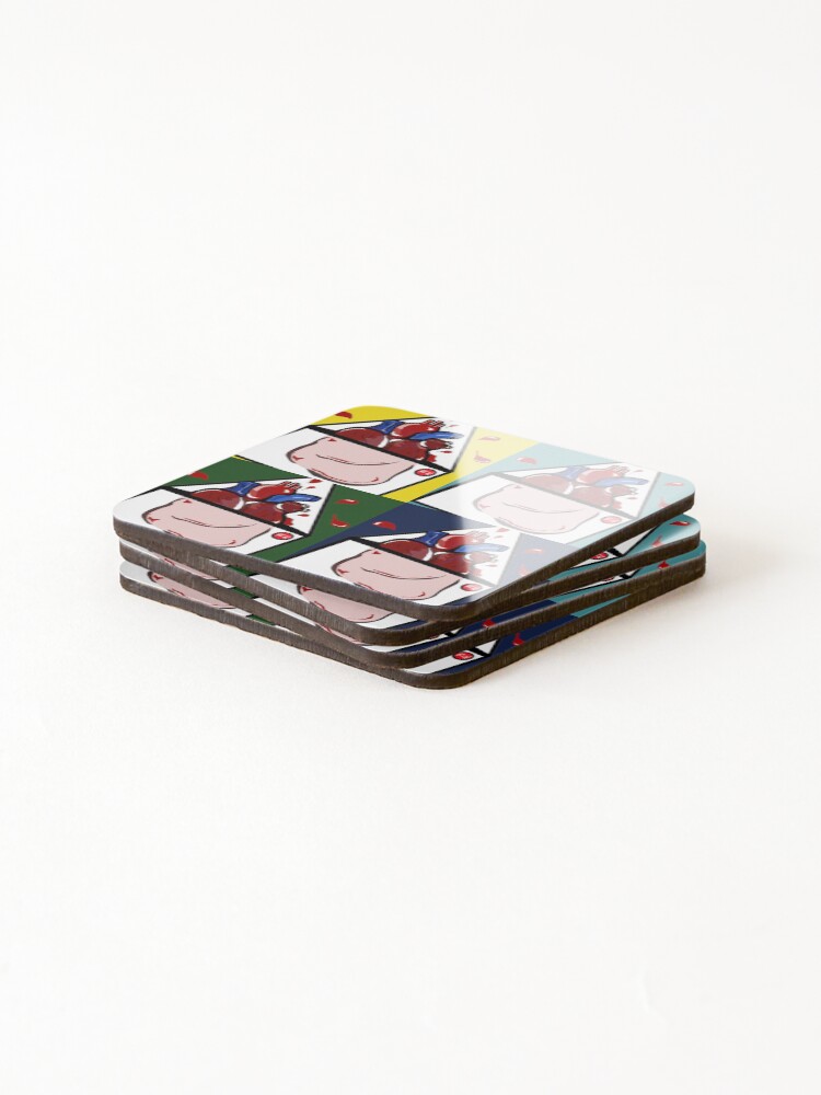 Thumbnail 4 of 5, Coasters (Set of 4), Long Distance designed and sold by R0bynSherl0ck.