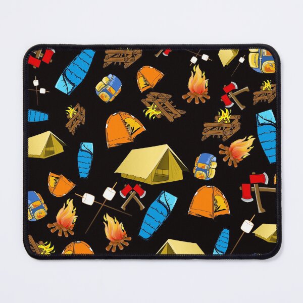 Item preview, Camping Collectibles Pattern designed and sold by Shounenbat.