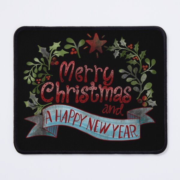 Item preview, Merry Christmas and Happy New Year, Christmas Collection designed and sold by Lillieoandco.
