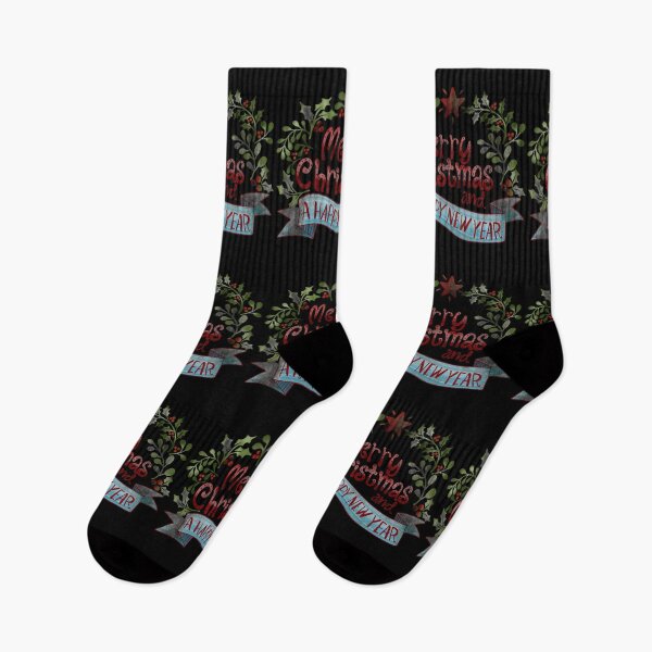 Item preview, Merry Christmas and Happy New Year, Christmas Collection  designed and sold by Lillieoandco.
