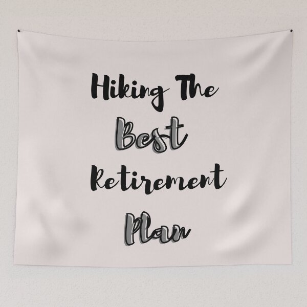 Item preview, Copy of Hiking The Best Retirement Plan Classic T-Shirt designed and sold by harry mac.