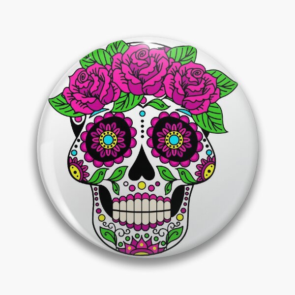 Item preview, flowered skull designed and sold by shashouhaiti29.