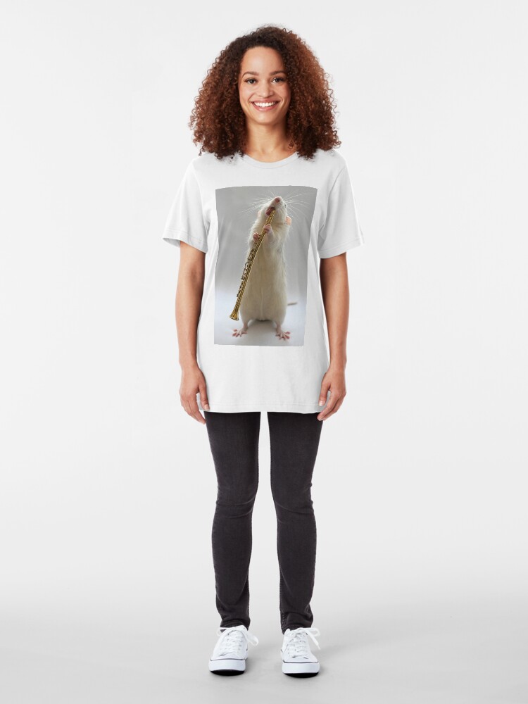 Alternate view of My Clarinet. Slim Fit T-Shirt