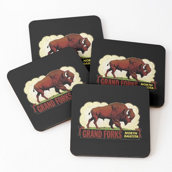 Item preview, Grand Forks North Dakota Vintage Decal designed and sold by Centuryvault.