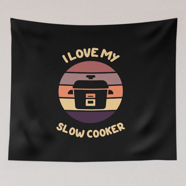 Item preview, I love my Electric Cooker - Slow Cooker, Air Fryer, Pressure Cooker, Instant pot – Dorm Cook Gift Idea designed and sold by CactusFamily.