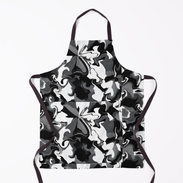 Item preview, Black and white Florets designed and sold by bonmots.