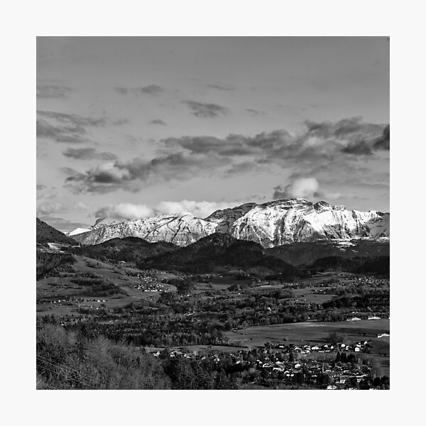 Bargy , French alps Photographic Print