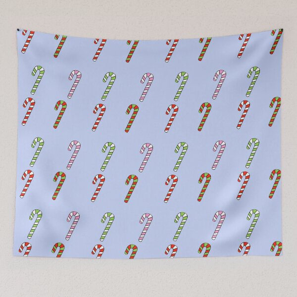 Item preview, Minimalistic And Colorful Candy Cane Christmas Pattern Pack designed and sold by Barolina.