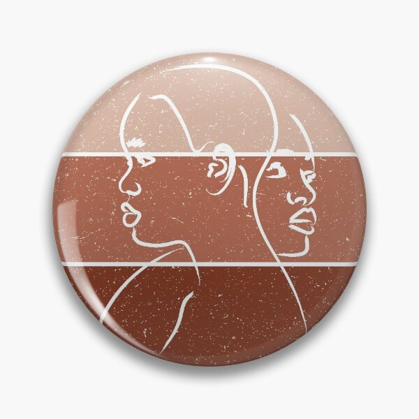 Item preview, Terracotta women silhouette with textured square backgroung illustration designed and sold by Sulcos.