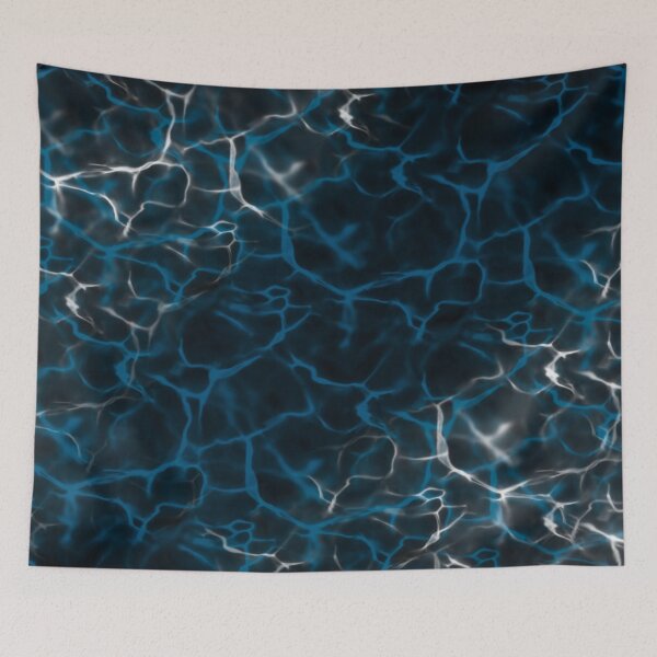 Item preview, Night Sea Ocean Pool Pattern Design designed and sold by kerimeart.