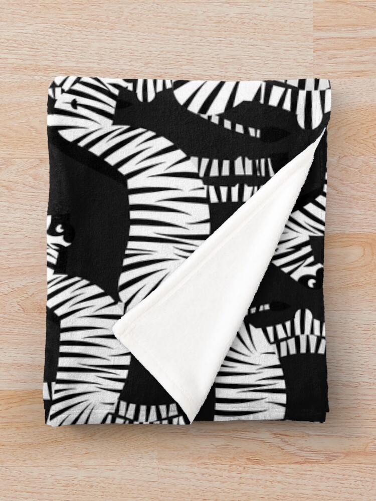 Thumbnail 3 of 6, Throw Blanket, Zebra Zebra designed and sold by Roland1980.