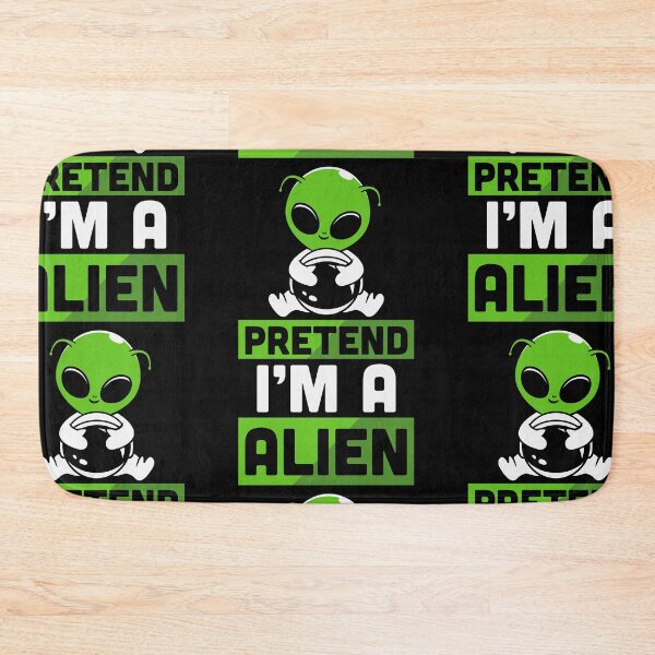 Artikelvorschau, Tu so, als wäre ich ein Alien - Halloween-Kostüm entworfen und verkauft von Designs Of all kinds.