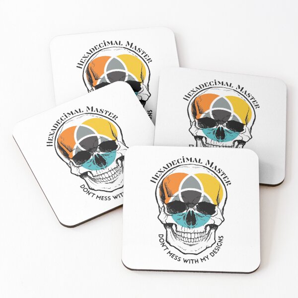 Item preview, Hexadecimal Master Skull designed and sold by Mompreneur and Daughter.