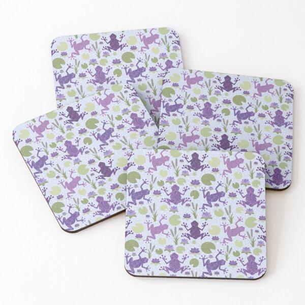 Item preview, Purple Frog Pond designed and sold by KrisInStitches.