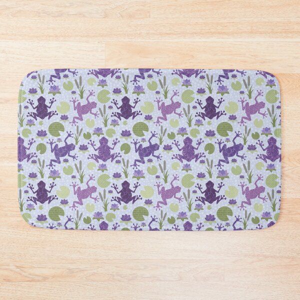Item preview, Purple Frog Pond designed and sold by KrisInStitches.