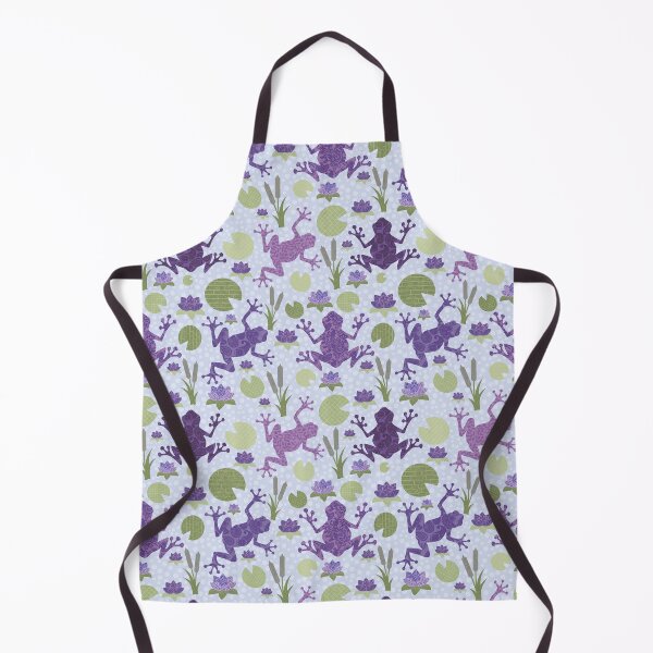 Item preview, Purple Frog Pond designed and sold by KrisInStitches.