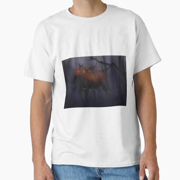 Item preview, Halloween Horse coming through the Mist designed and sold by Practically Simple Studios.