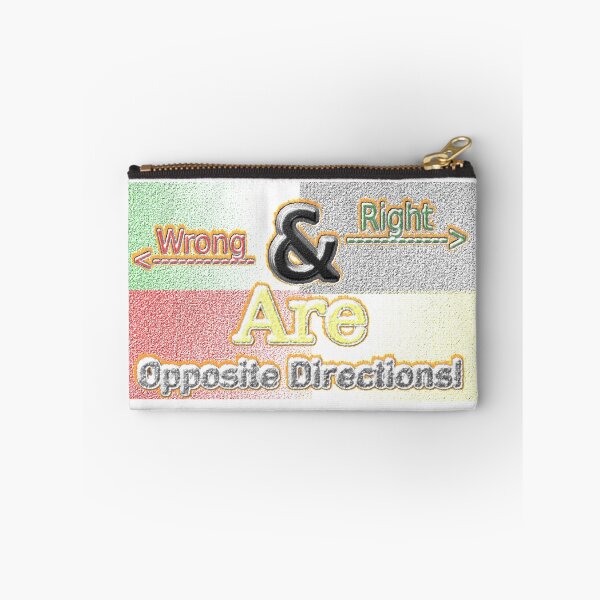 Item preview,  "Right And Wrong Directions". Buy Now designed and sold by Health And Fitness Posts e-Store.