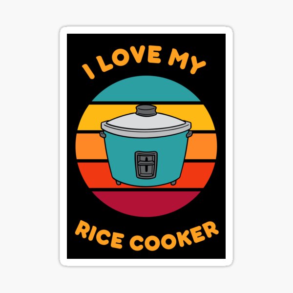 Rice Cooker Vinyl Sticker  Shop Ni De Mama Accessories