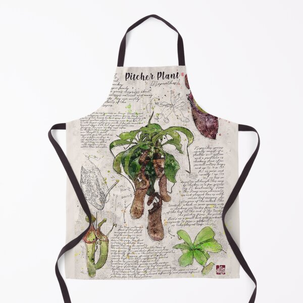 Item preview, Pitcher Plant Botanical Poster designed and sold by Elvenwings.