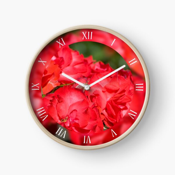 Item preview, Flowerheads of red roses blooming designed and sold by Arletta Cwalina.