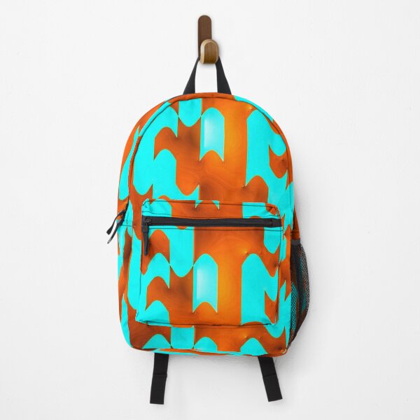Item preview, Abstract Orange & Teal Fractal Ghosts designed and sold by SXW Designs.